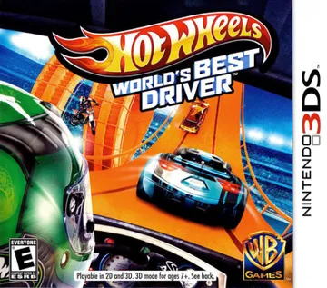 Hot Wheels - Worlds Best Driver (USA) box cover front